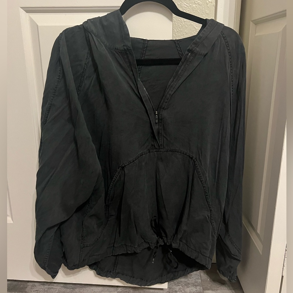 Lululemon Hoodie Pullover Charcoal Gray Medium
